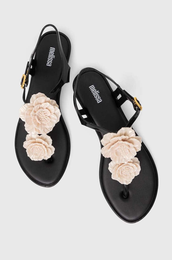 Melissa sandale MELISSA SOLAR SPRINGTIME AD sintetic negru M.35709.AT154