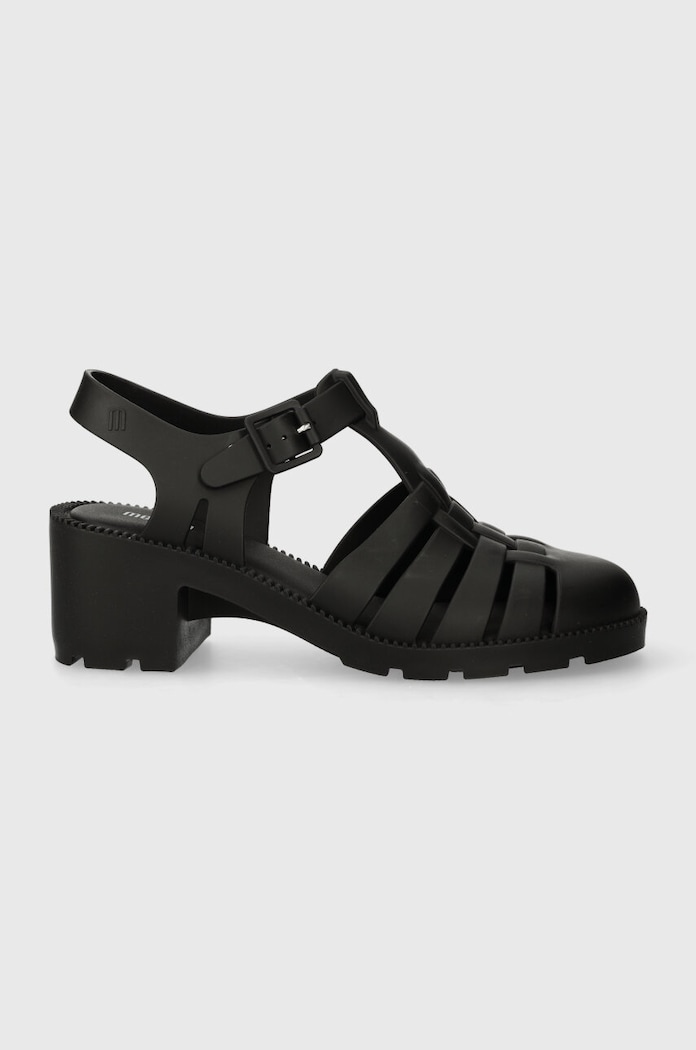 Sandále Melissa MELISSA ID HEEL AD stĺpikový čierna M.35804.AV670