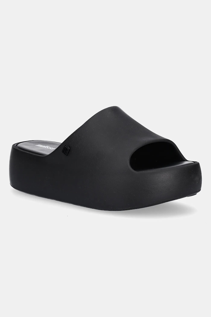 Pantofle Melissa MELISSA FREE PLATFORM SLIDE AD platforma černá M.35859.AS383