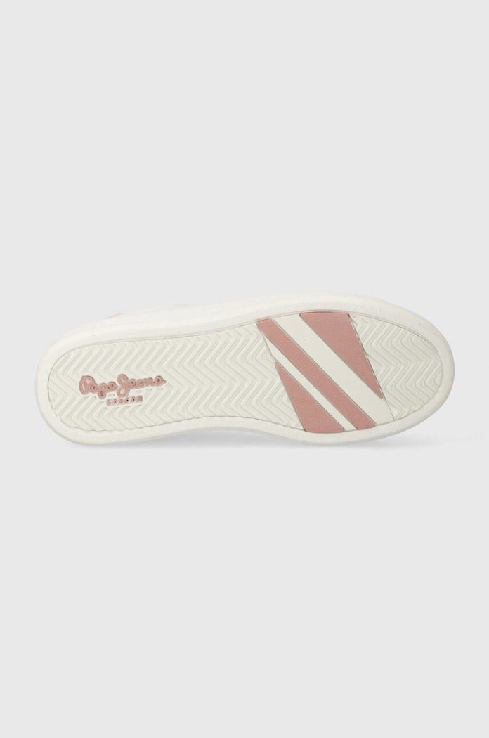 Δερμάτινα sneakers Pepe Jeans PLS00006 Pepe Jeans λευκό PLS00006