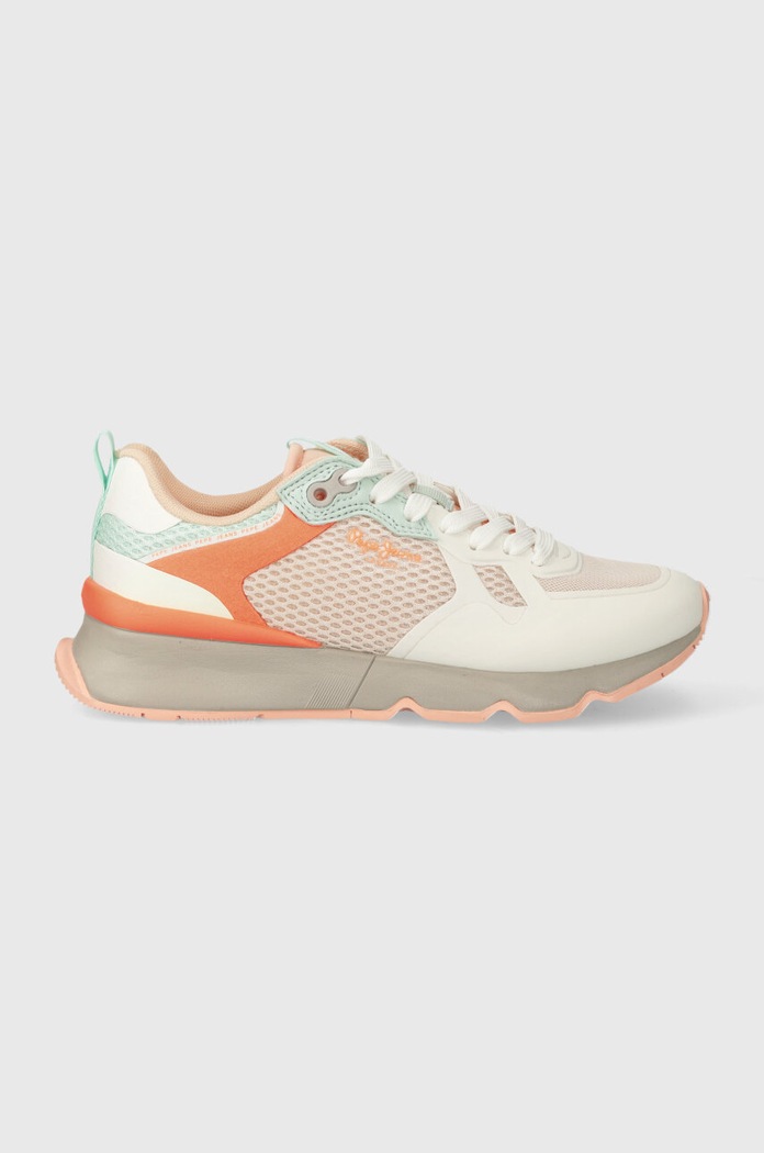 Sneakers Pepe Jeans PLS31555 συνθετικό πορτοκαλί PLS31555