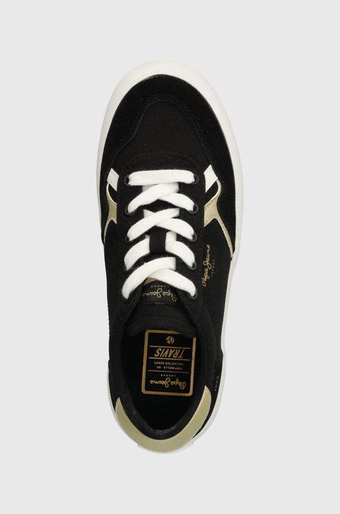 Pepe Jeans tenisówki PLS31556 czarny PLS31556