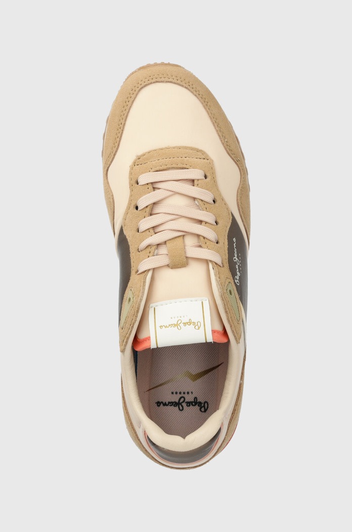 Sneakers Pepe Jeans PLS40006 μπεζ PLS40006