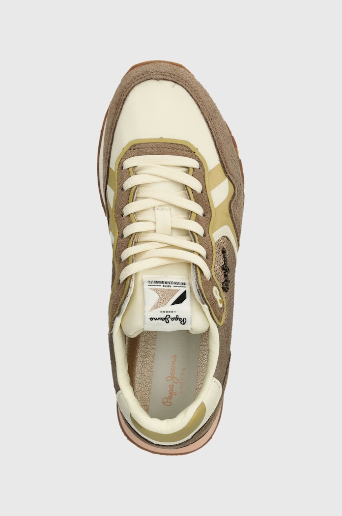 Pepe Jeans sneakersy PLS40009 beżowy PLS40009