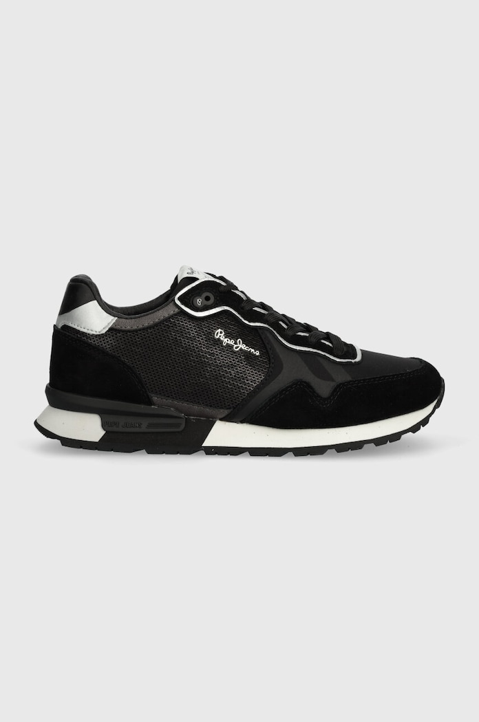 Pepe Jeans sneakersy PLS40009 tekstylny czarny PLS40009