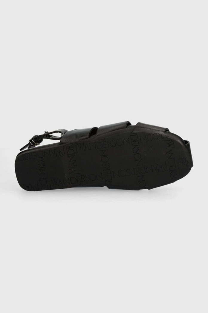 Кожени сандали JW Anderson Fisherman Sandal ANW42215A.999 черен