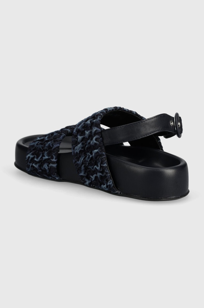 Încălțăminte AGL sandale Jane Gofree D685008PGK7670A976 bleumarin