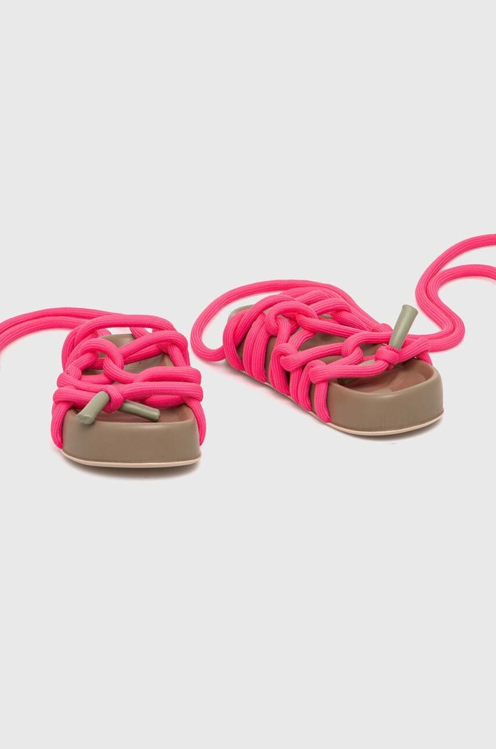 Sandály AGL Jane Laces růžová D685010PGKE762G299