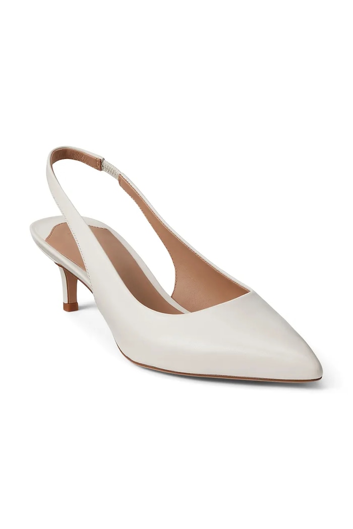 Lauren Ralph Lauren bőr tűsarkú Lolah 802945730001.100 bézs SS26