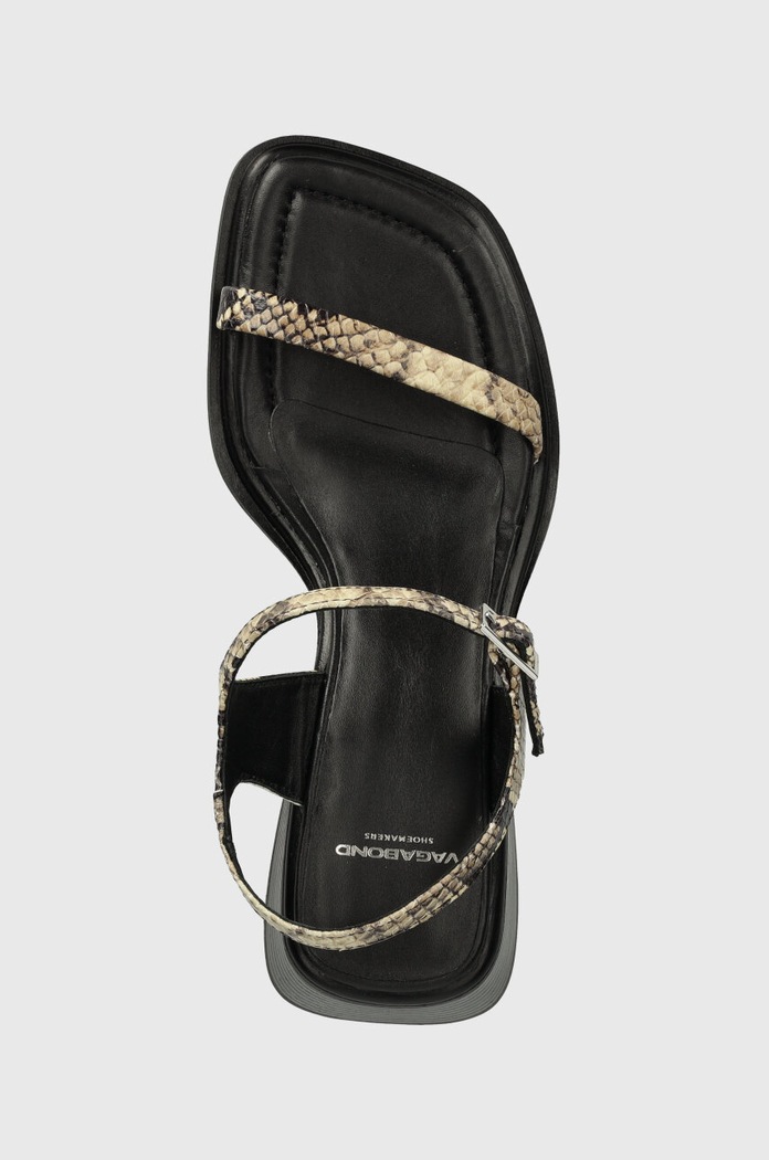 Kožené sandály Vagabond Shoemakers INES béžová 5311.108.90