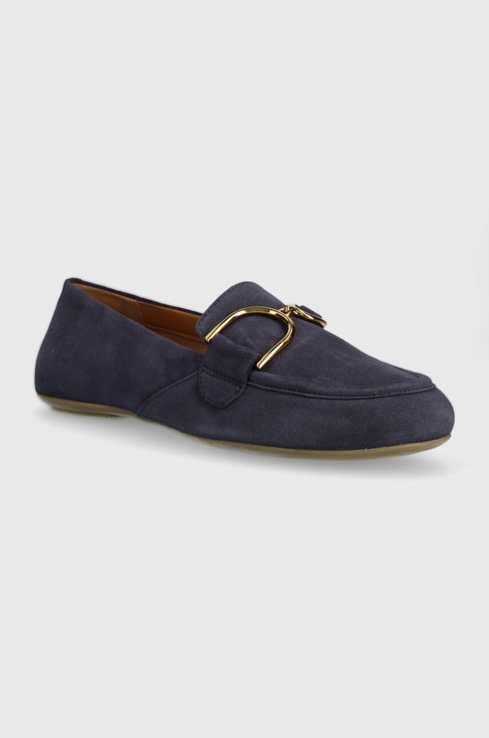 Geox mokasyny zamszowe D PALMARIA D45MUJ.00021.C4002 granatowy SS24