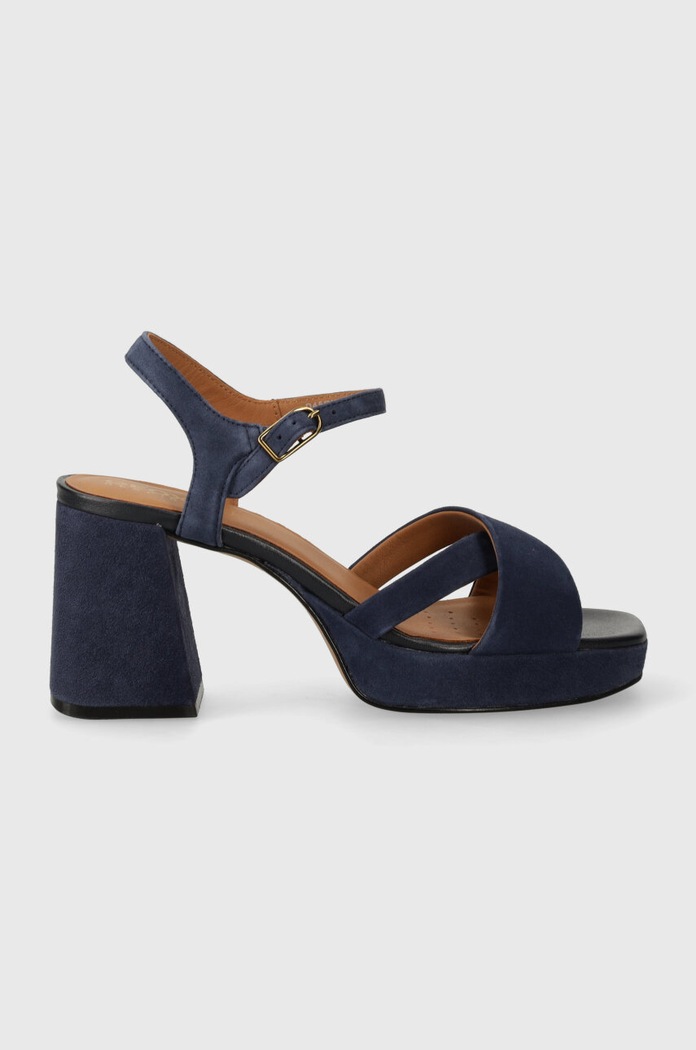 Geox velúr szandál D SOLEDEA D45RHB.00021.C4002 sötétkék SS24