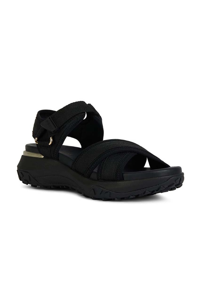 Sandále Geox D SORAPIS + GRIP D45TBA.01511.C9999 čierna SS24