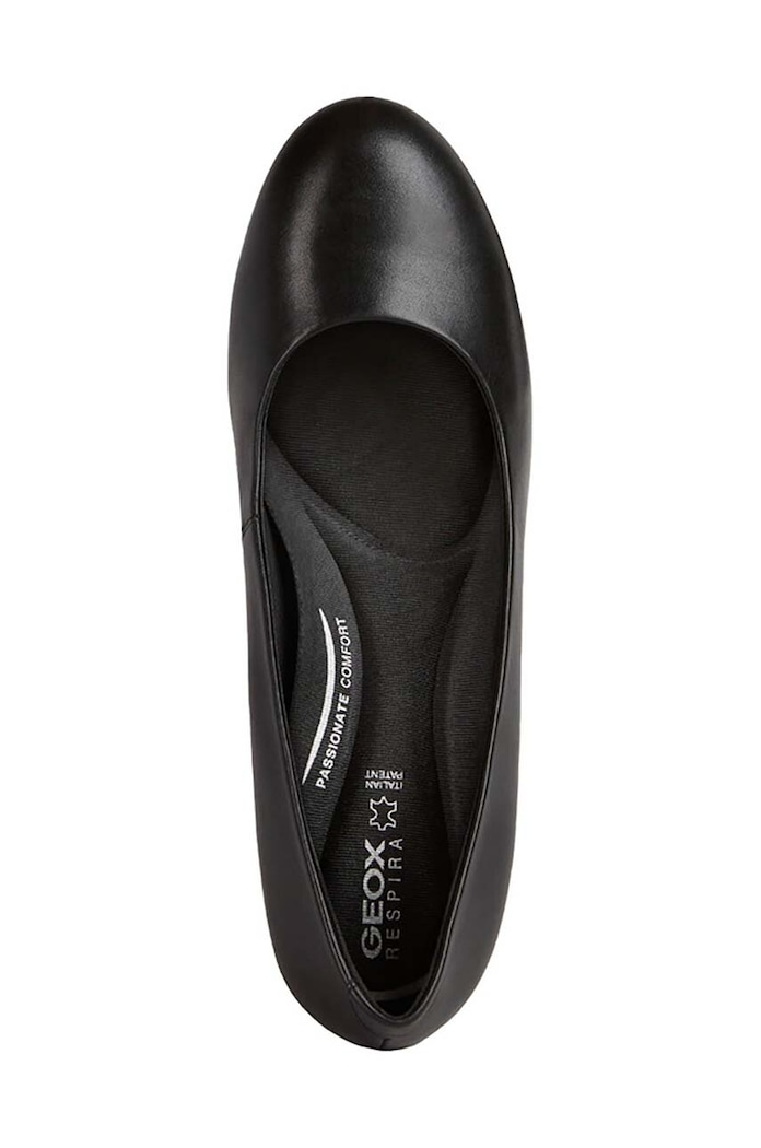 Geox czółenka skórzane D ELEANA D26TWA.00085.C9999 czarny