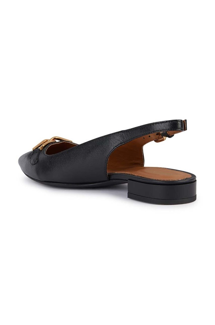 Geox baleriny skórzane D CHARYSSA czarny D459BB.000TU.C9999