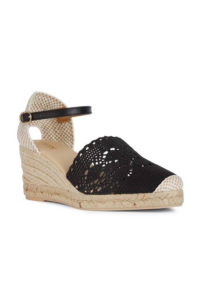 Sandály Geox D GELSA LOW D45NGB.000DS.C9999 černá SS24