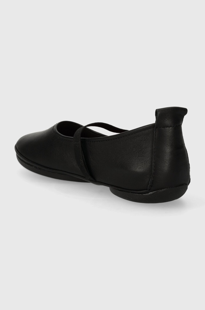 Obutev Usnjene balerinke Camper Right Nina K201643.002 črna