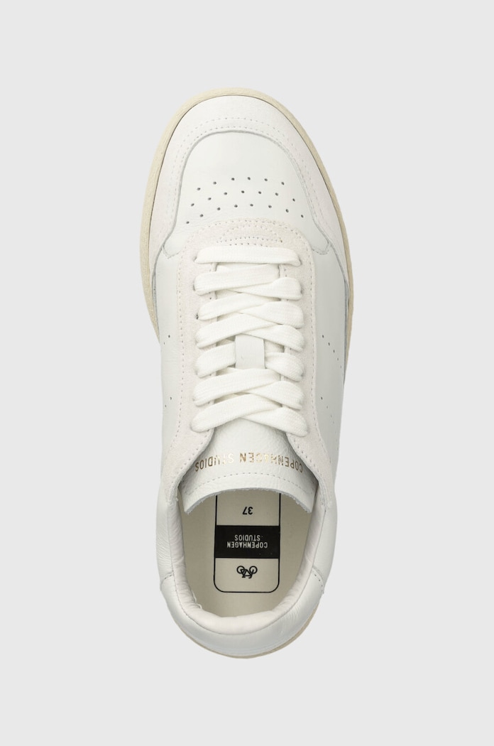 Kožené sneakers boty Copenhagen Leather mix bílá CPH255