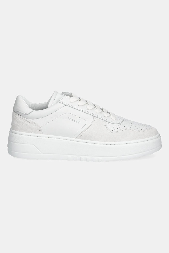Kožené sneakers boty Copenhagen Leather mix CPH77 bílá SS25
