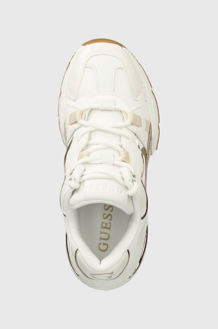 Guess sneakersy CARRLI biały FLGCAI.FAB12.WHISA