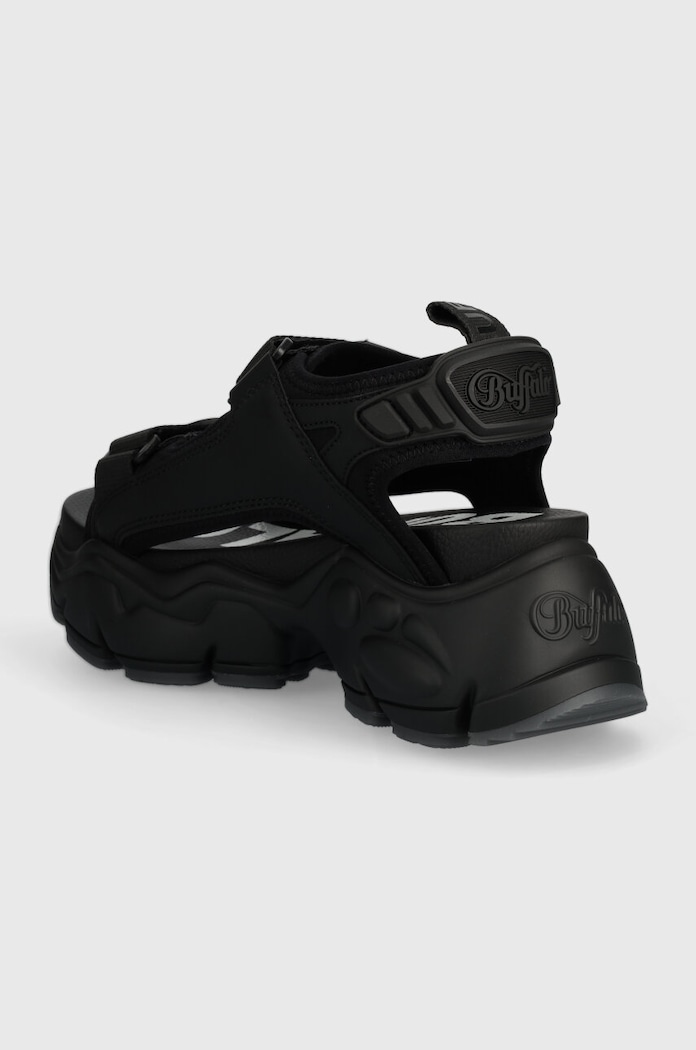 Obuwie Buffalo sandały Binary Track 1602159.BLK czarny