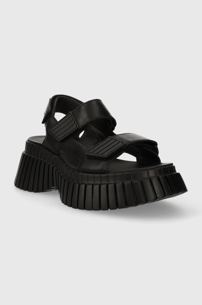 Camper sandale de piele BCN K201511.005 negru SS26