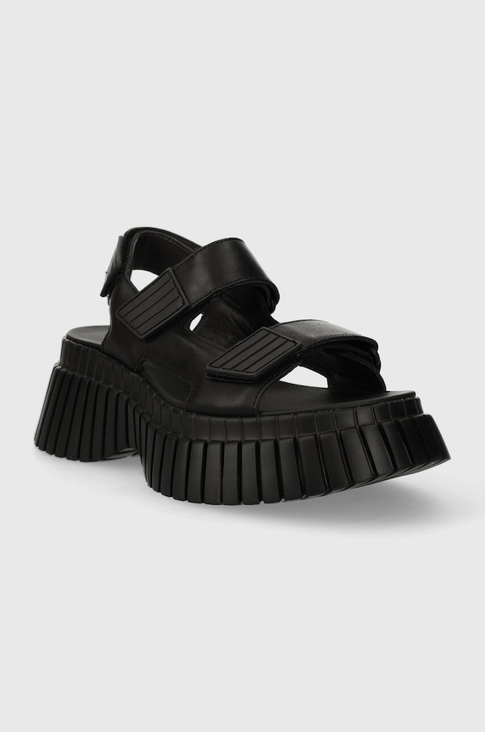 Camper sandale de piele BCN K201511.005 negru SS26