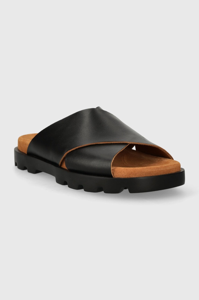 Obuća Kožne natikače Camper Brutus Sandal K201321.016 crna