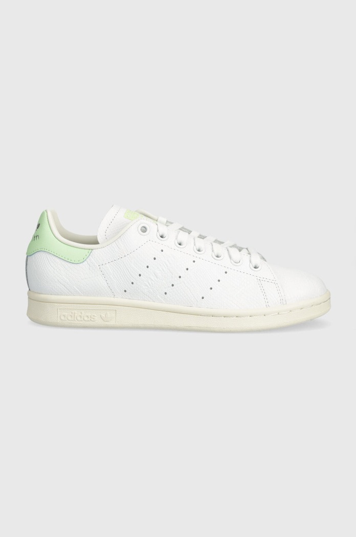 Tenisice adidas Originals Stan Smith zrnata koža bijela IE0465