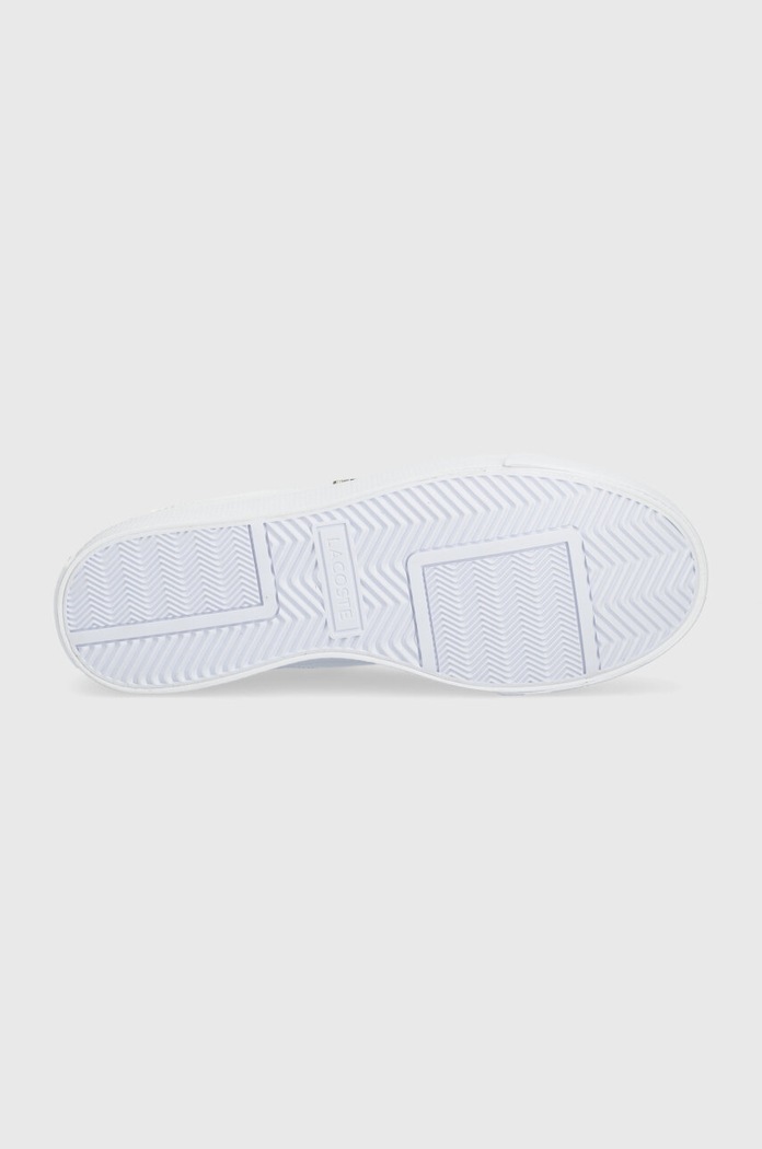 Sneakers Lacoste Ziane Platform Logo Leather 47CFA0005 λευκό