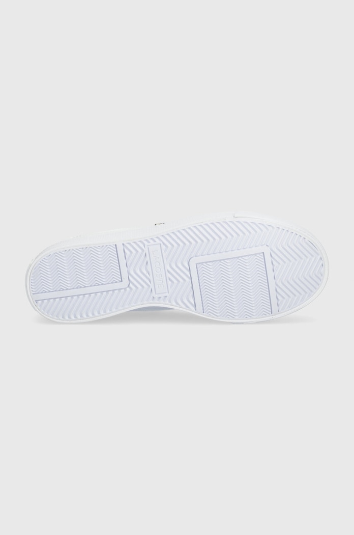 Sneakers Lacoste Ziane Platform Logo Leather 47CFA0005 λευκό