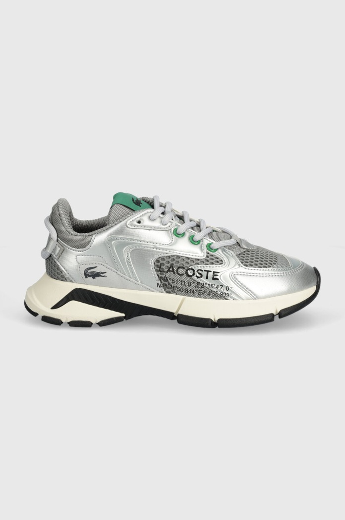 Sneakers Lacoste L003 Neo Textile and Leather 47SFA0008 ασημί SS26