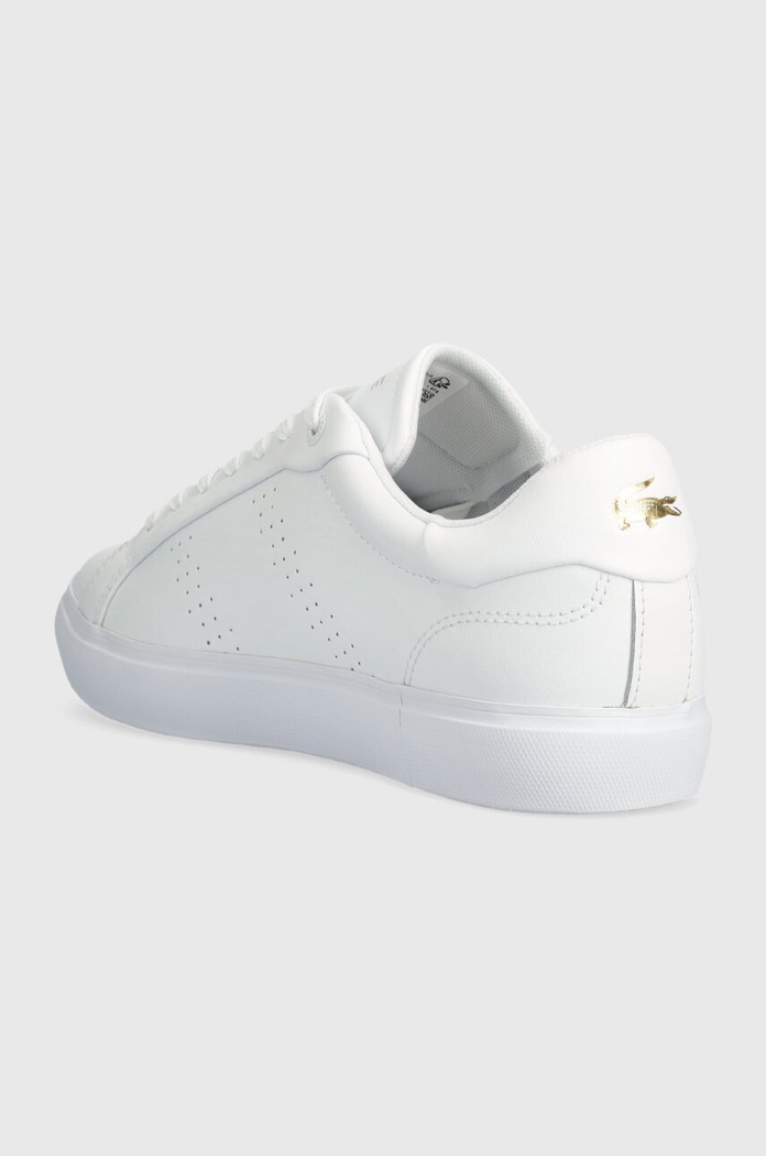Παπούτσια Δερμάτινα sneakers Lacoste Powercourt 2.0 Leather 47SFA0072 λευκό