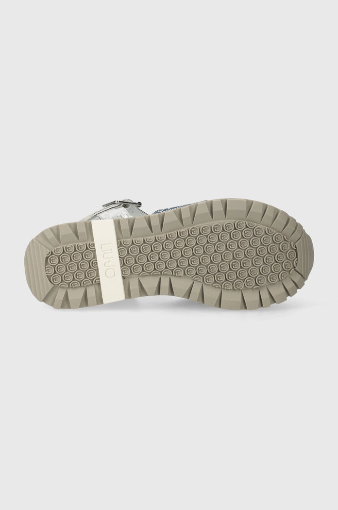 Sandały LIU JO MAXI WONDER SANDAL 11 Liu Jo srebrny BA4105EX259S3254