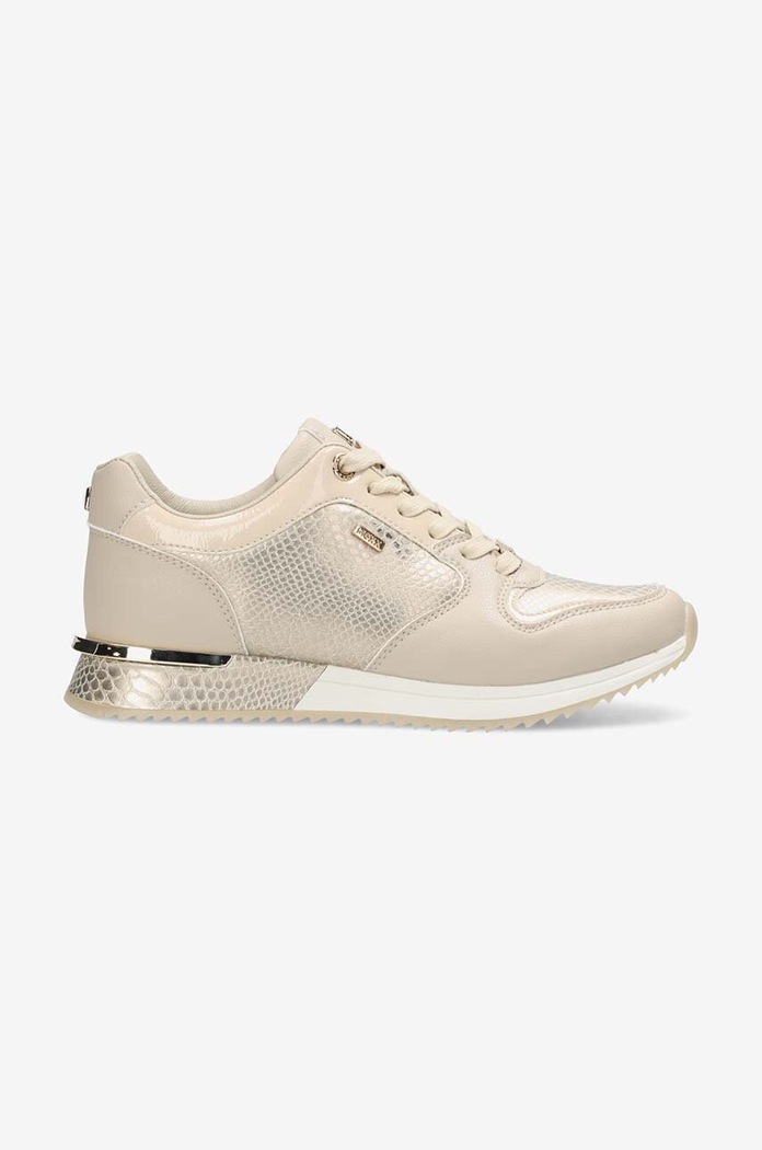 Mexx sportcipő Fleur velúr bőr bézs MIKE1002041W