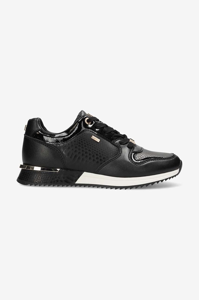 Mexx sportcipő Fleur velúr bőr fekete MIKE1002041W
