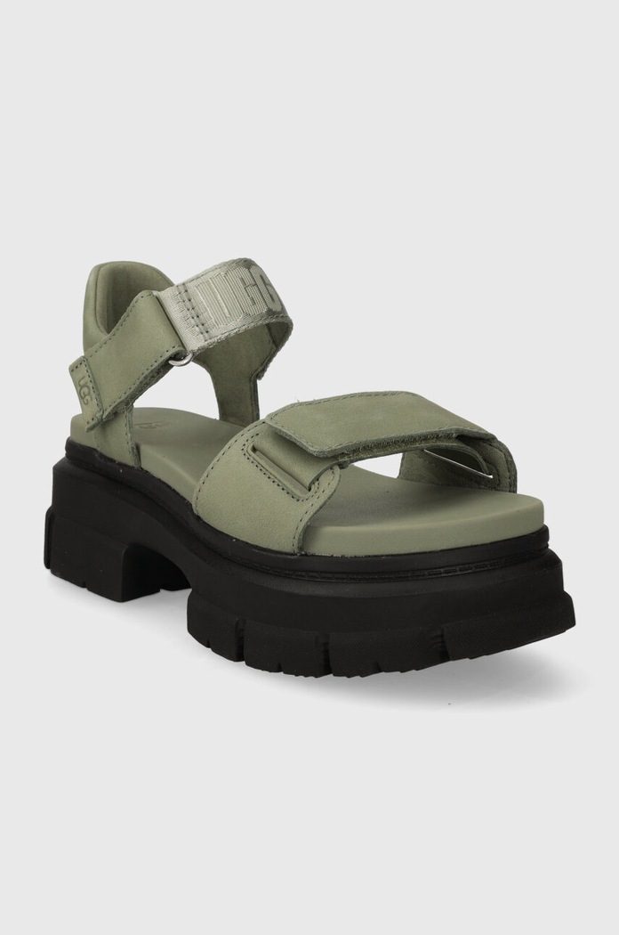 UGG sandały Ashton Ankle 1136764.SDC zielony SS24