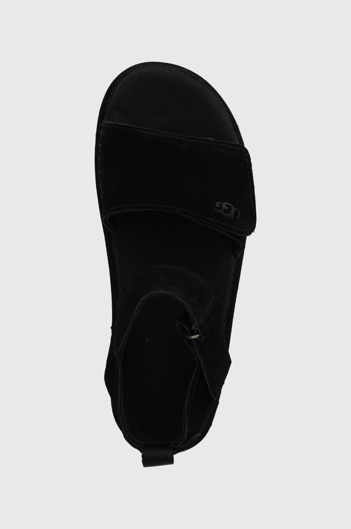 Πέδιλα σουέτ UGG Goldenstar μαύρο 1136783.BLK