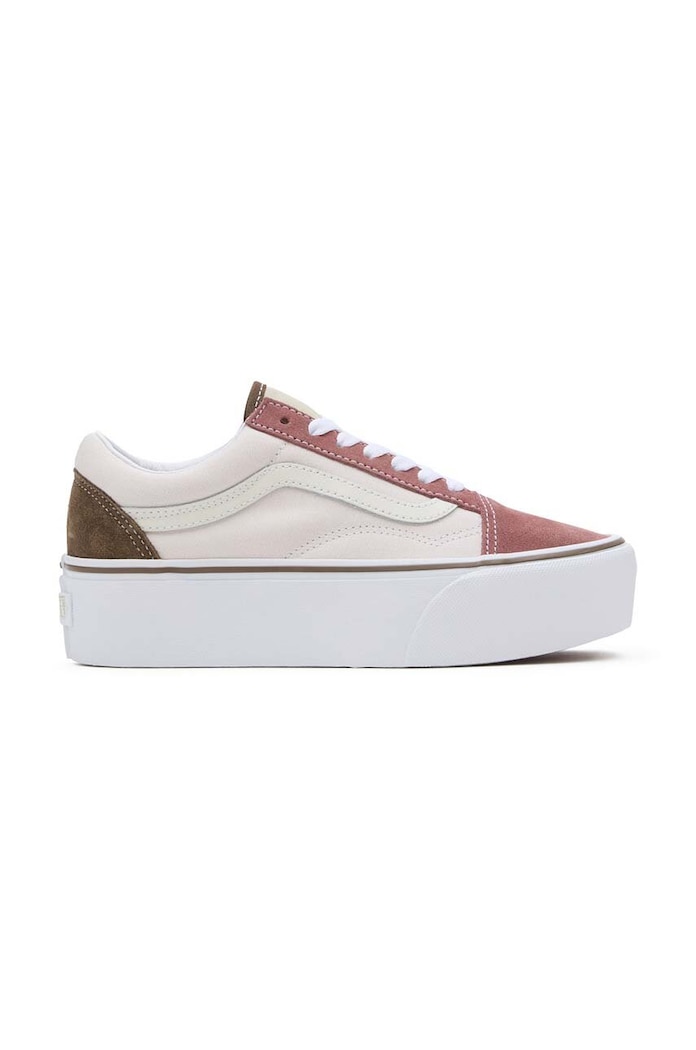Tenisky Vans Old Skool Stackform semišová kůže vícebarevná VN0009PZBMG1