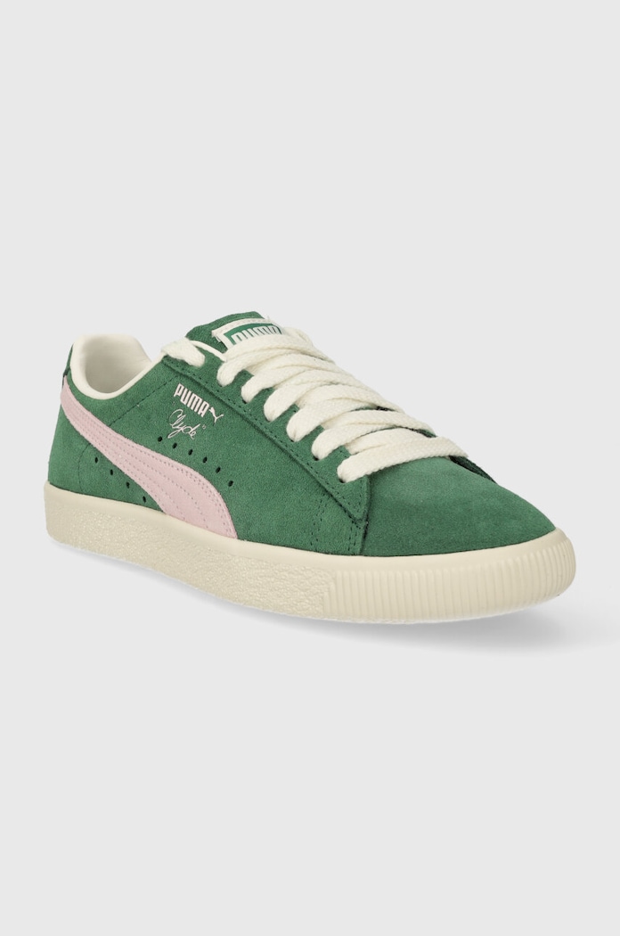 Σουέτ sneakers Puma Clyde OG Clyde OG 391962 πράσινο SS24