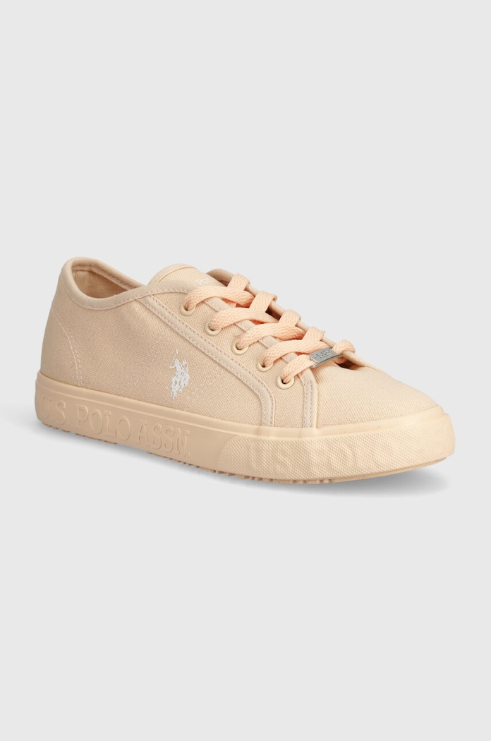 Ниски кецове U.S. Polo Assn. MAREW равна оранжев MAREW005W.4C3