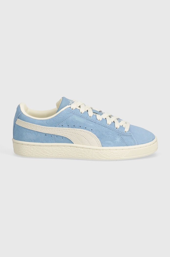 Semišové tenisky Puma X SOPHIA CHANG 396045 modrá SS24