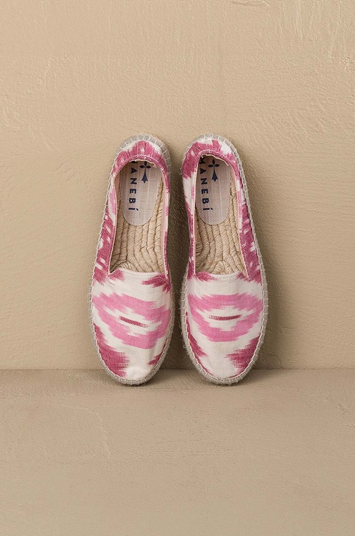 Еспадрили Manebi Tulum Flat Espadrilles G.1.7.N0 розов SS24