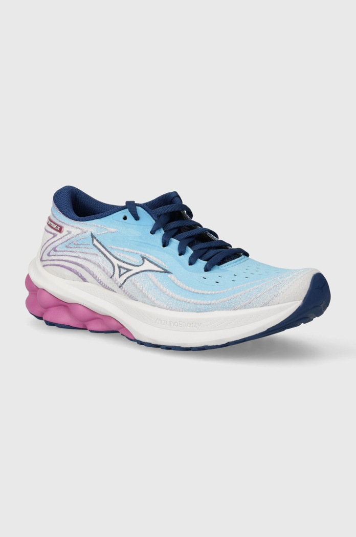 Běžecké boty Mizuno Wave Skyrise 5 textilní modrá J1GD2409
