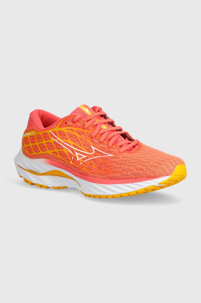 Mizuno futócipő Wave Inspire 20 szintetikus narancssárga J1GD2444