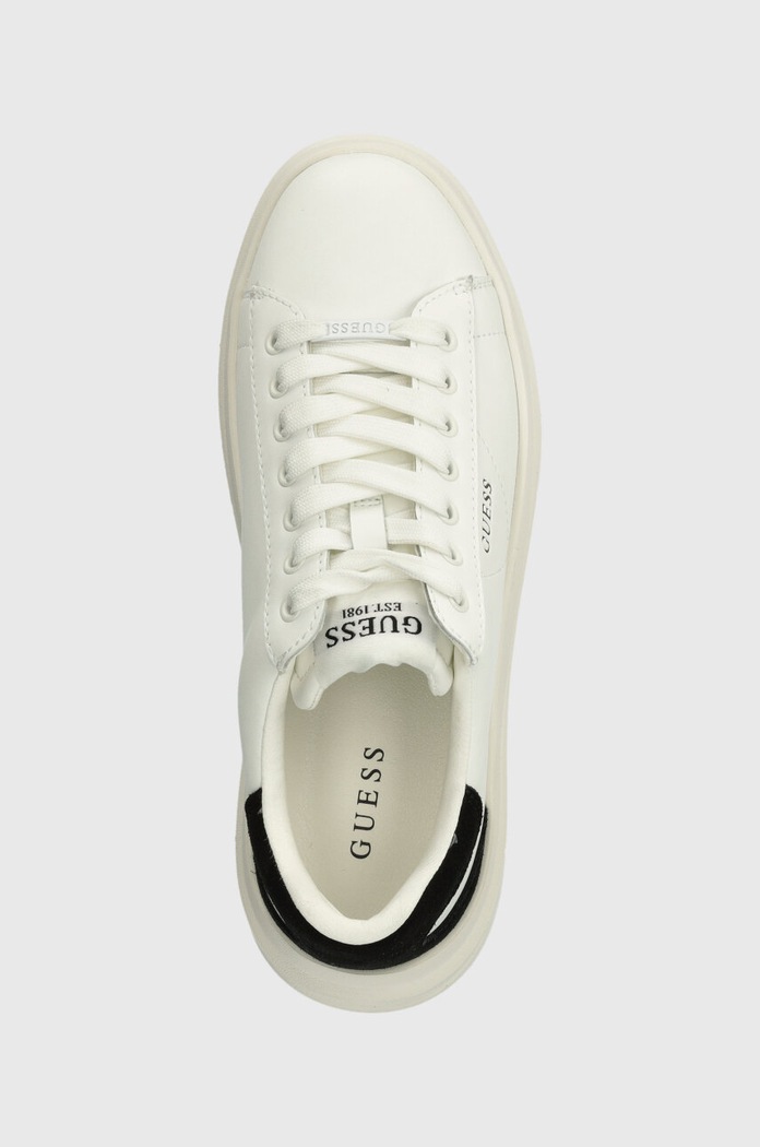 Guess sportcipő ELBINA fehér FLJELB.LEA12.WHBLK