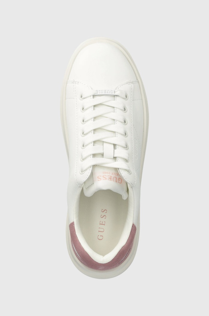 Tenisky Guess ELBINA biela FLJELB.LEA12.WHIPI
