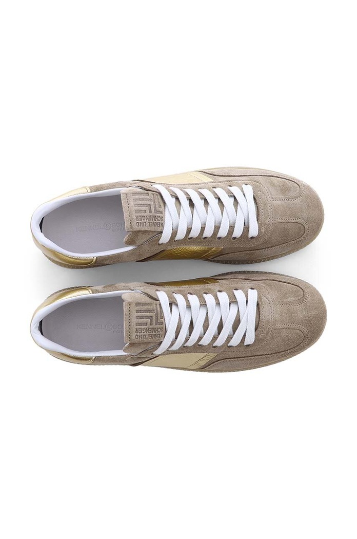 Semišové sneakers boty Kennel & Schmenger Crack hnědá 31.21500.586