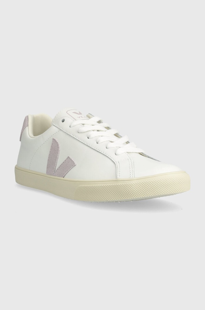 Veja Sneakers din piele Esplar Logo alb EO0203511A