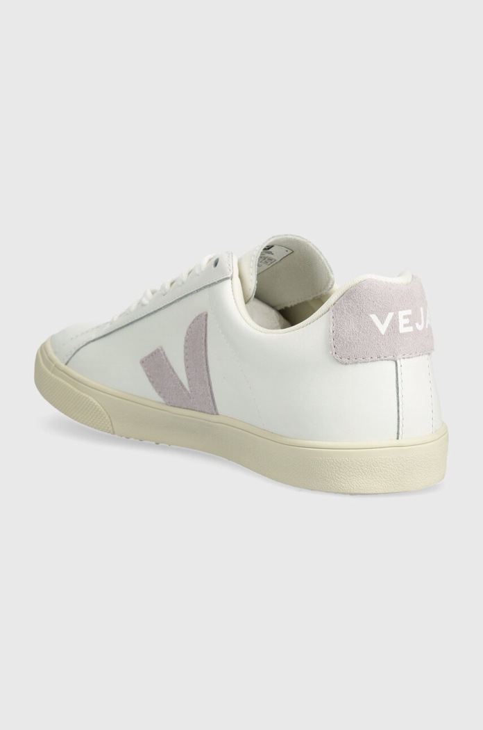Încălțăminte Veja Sneakers din piele Esplar Logo EO0203511A alb